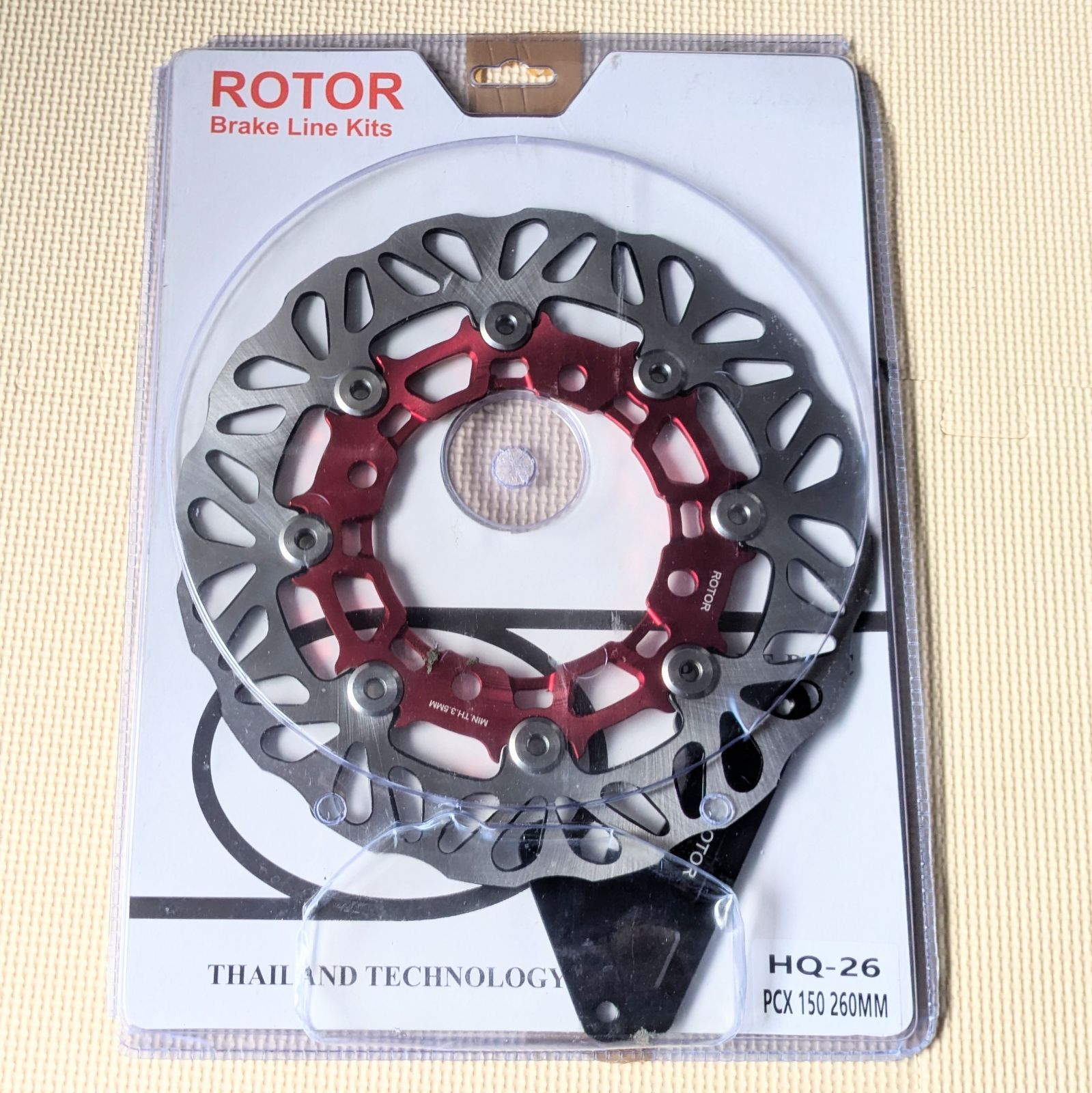 確認用 フロントウェーブディスクプレート PCX HYBRID 150 JF81 JF84 