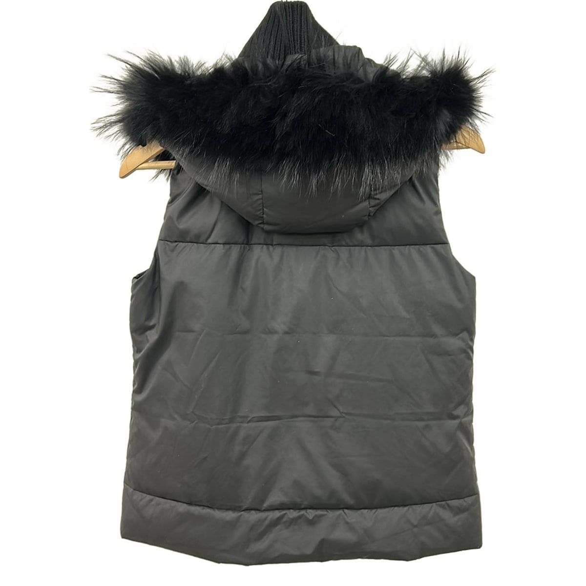 theory(セオリー) ダウンベスト サイズS レディース美品 - 黒 ジップ