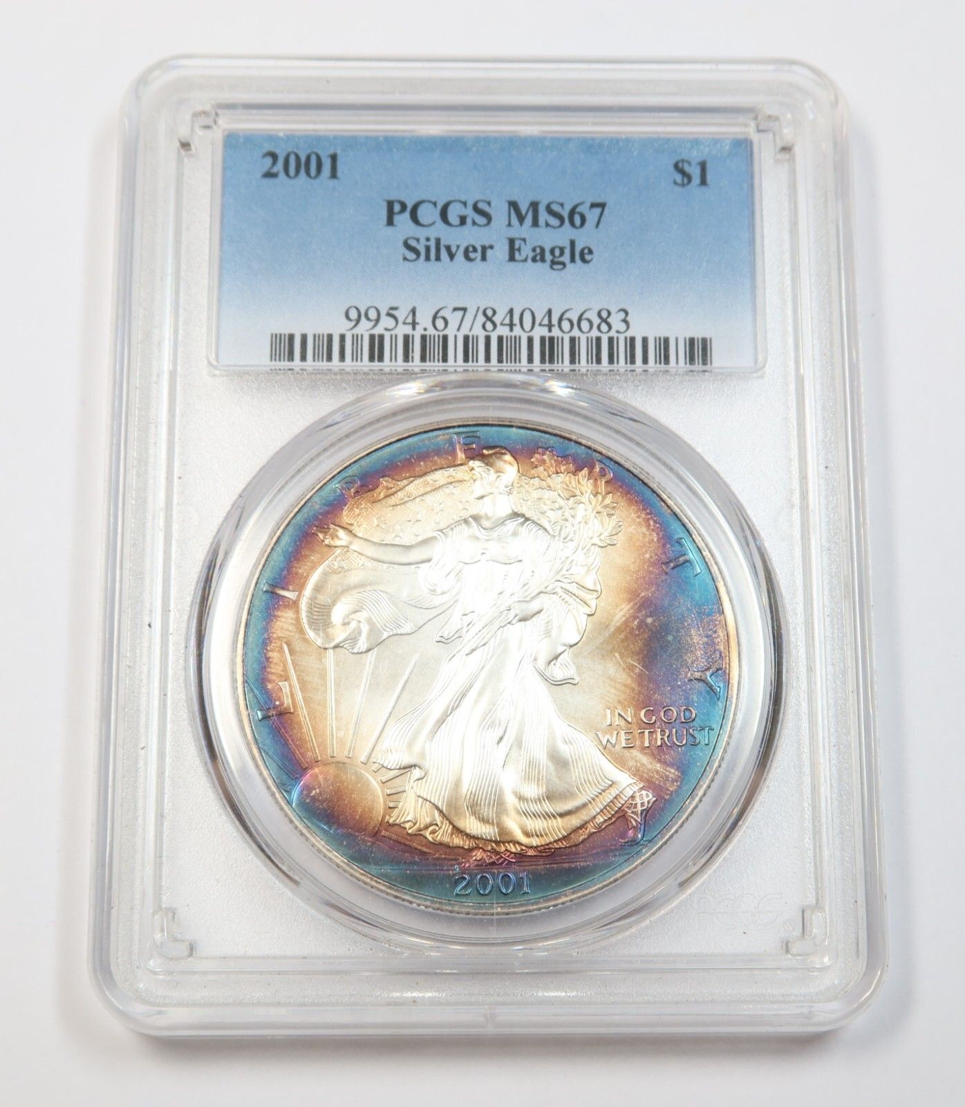 2001年 PCGS MS67 | Td シルバーイーグル - コイン $1 - メルカリ