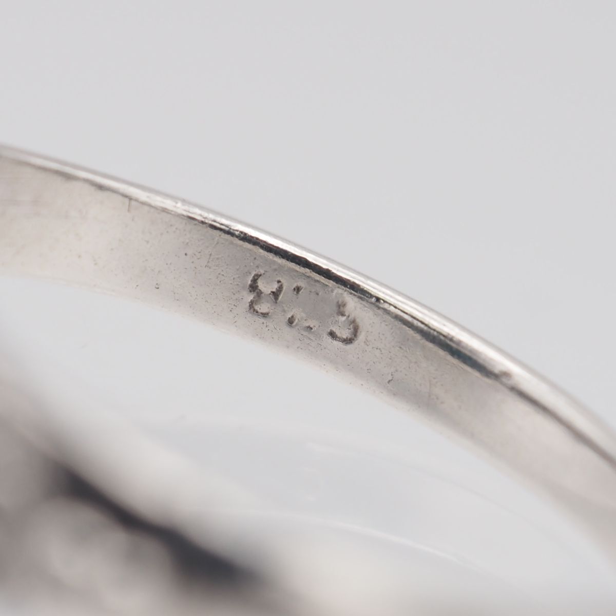 Q143 ターコイズ風 925刻印 リング インレイ デザイン シルバー 指輪