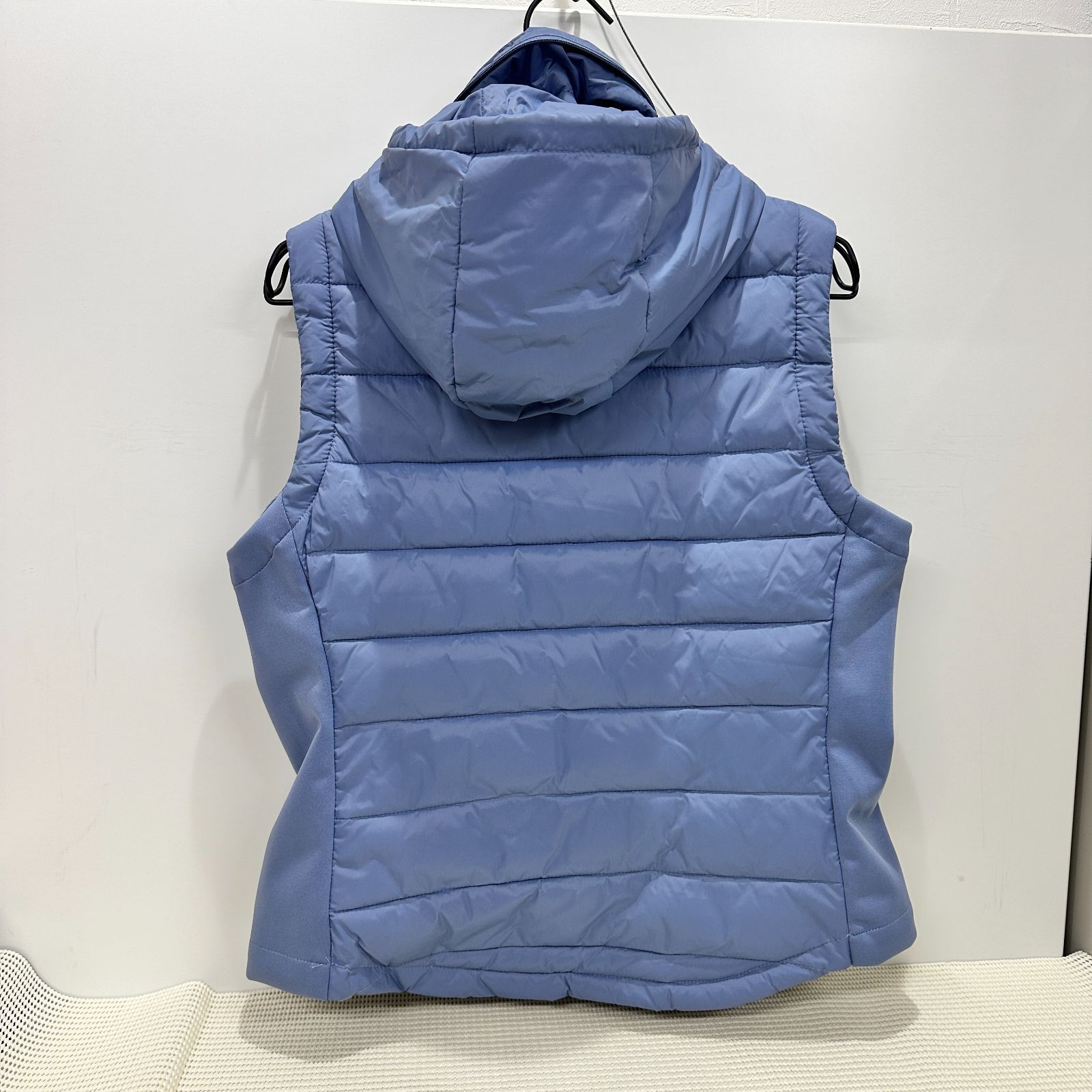 XS／Mサイズ カルバンクライン フード付ダウンベスト パファーベスト