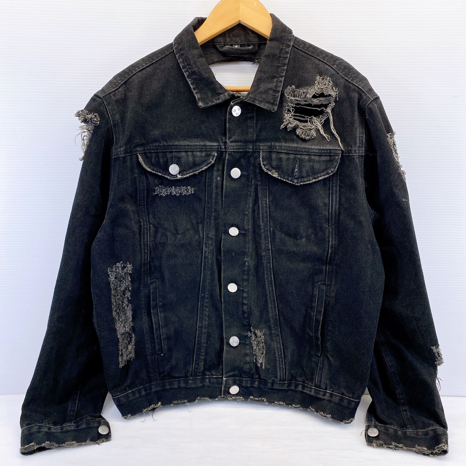 Crossfaith koie 着用MISBHV ミスビヘイブ デニムジャケット □MISBHV ミスビヘイブ デニムジャケット サイズ：M 中古品□ - メルカリ