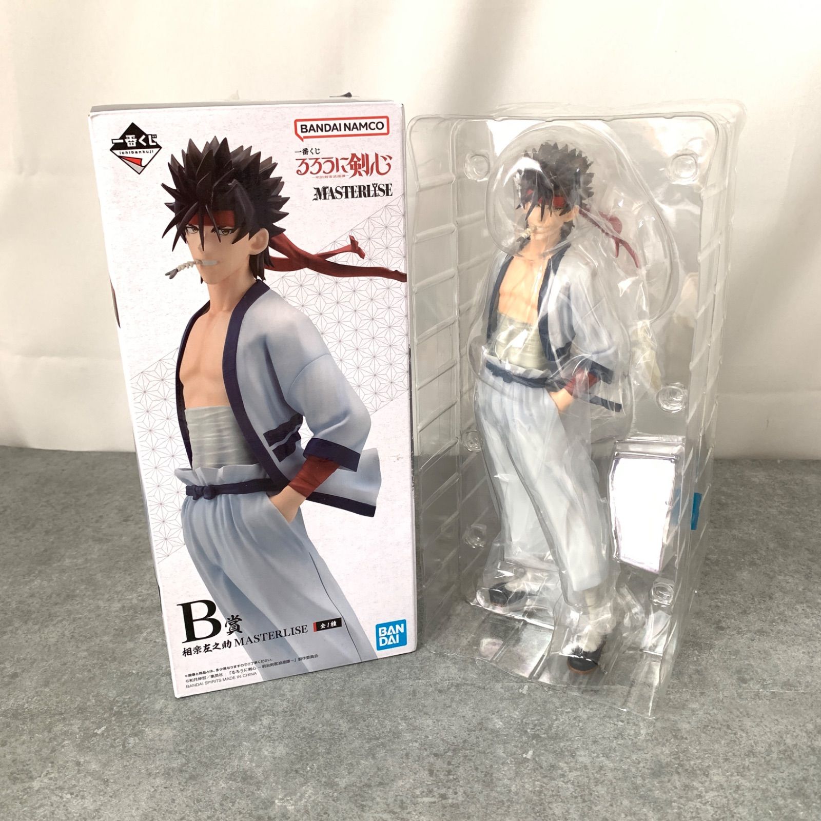 未使用品】一番くじ B賞 るろうに剣心 相楽左之助 フィギュア M80205