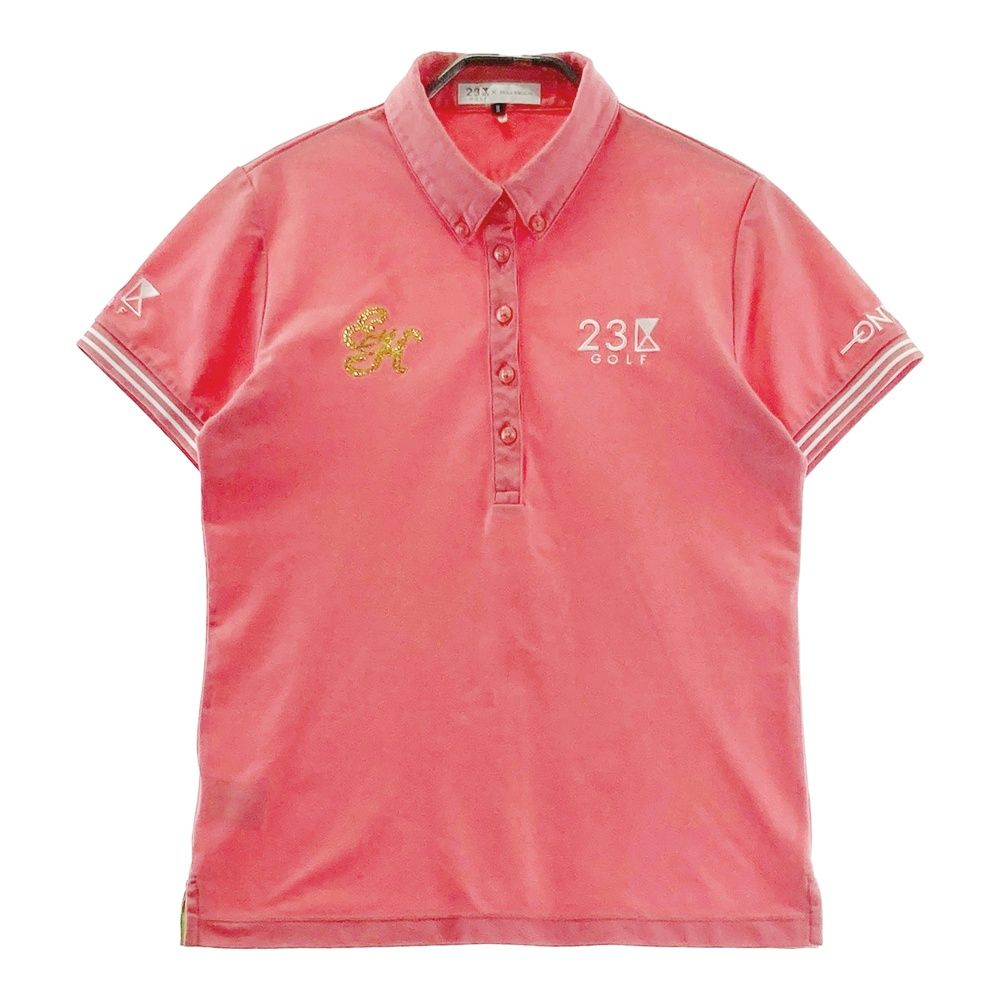 サイズ：2 23区GOLF ニジュウサンクゴルフ ×ERIKA KIKUCHI 半袖