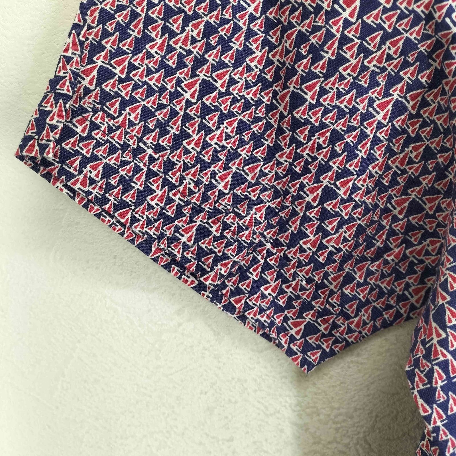 バーバリーブラックレーベル BURBERRY BLACK LABEL ヨット 総柄 S/S