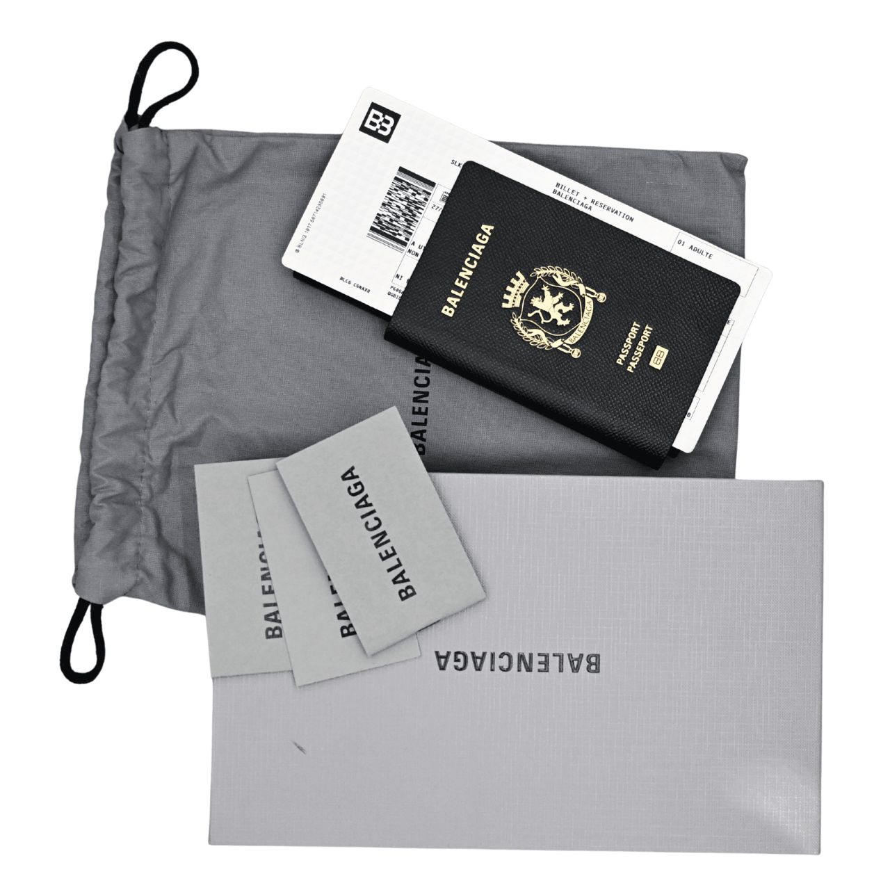 BALENCIAGA バレンシアガ PASSPORT ロング ウォレット 1チケット 二