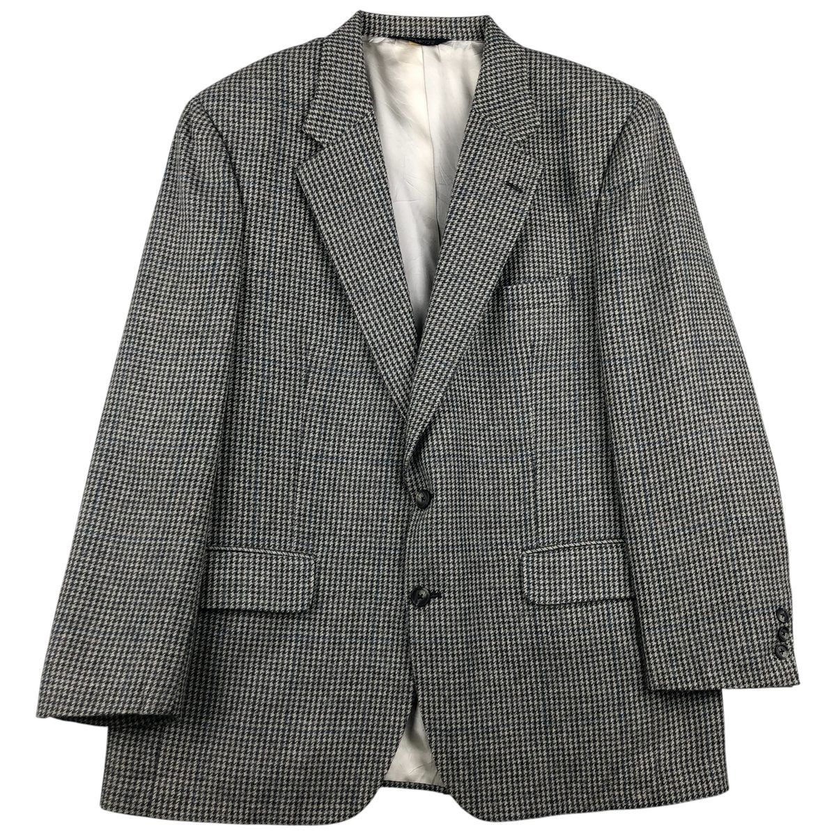 古着 バーバリー Burberry's 千鳥格子柄 ウールテーラードジャケット