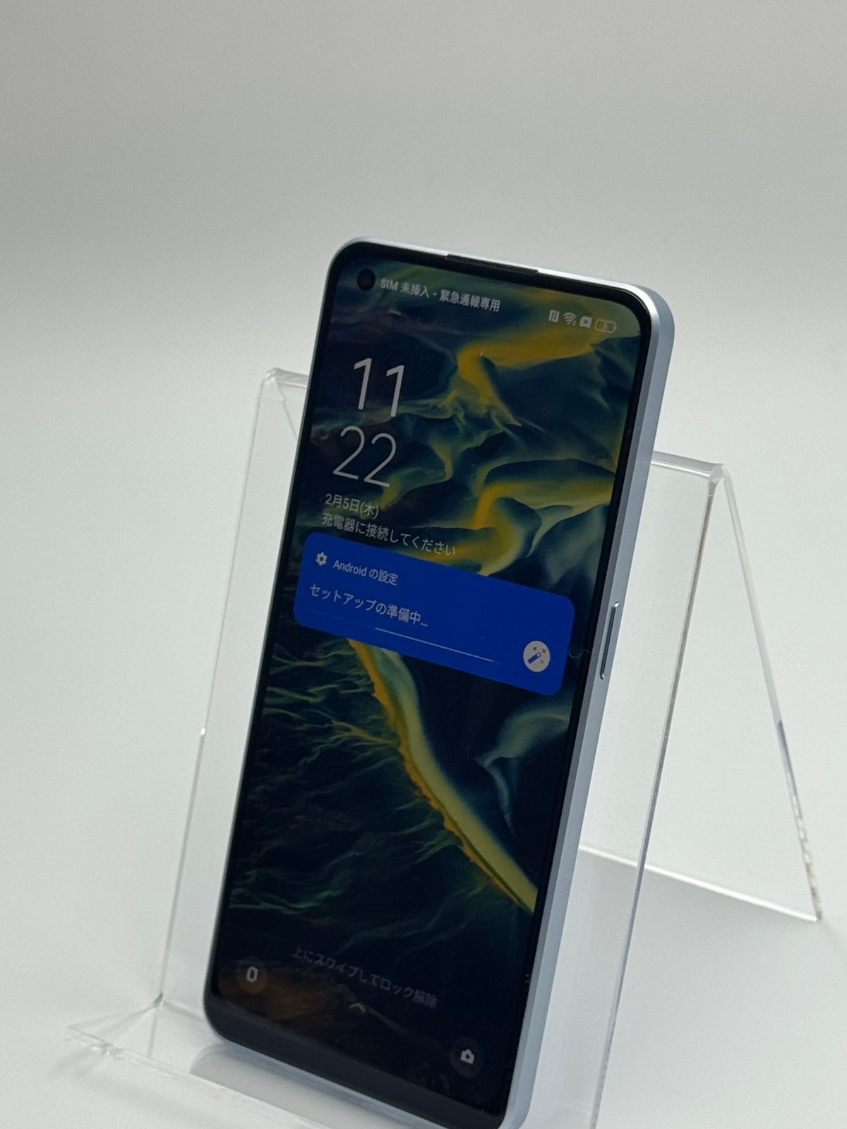 訳あり】OPPO Reno7 A CPH2353 ドリームブルー SIMフリー 白ロム