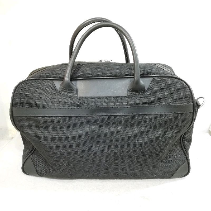 中古】BURBERRY GOLF バーバリー ボストンバッグ ブラック - メルカリ