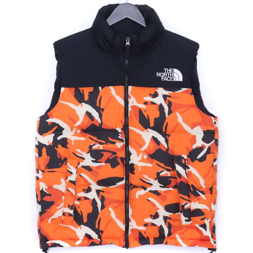 THE NORTH FACE ノベルティー ヌプシ ダウンベスト Lサイズ オレンジ