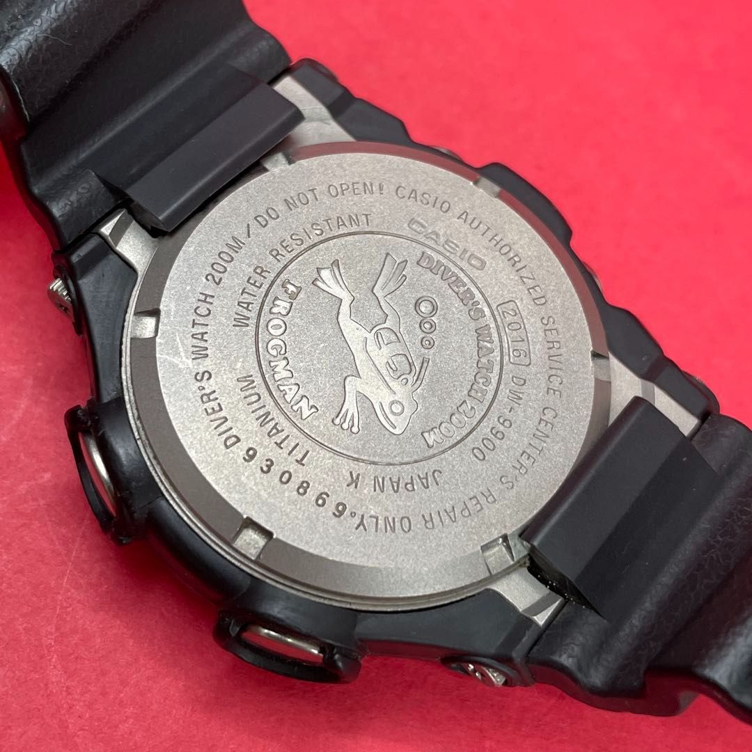 ジャンク】DW-9900 フロッグマン CASIO G-SHOCK カシオ Gショック