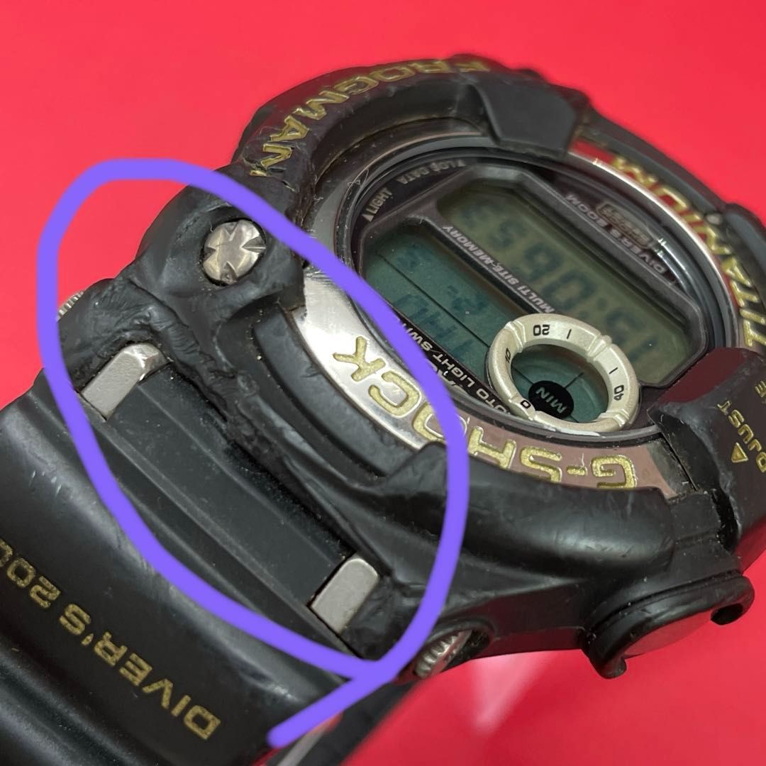 腕時計 CASIO G-SHOCK FROGMAN DW9900 ジャンク ジャンク】DW-9900 フロッグマン CASIO G-SHOCK カシオ Gショック