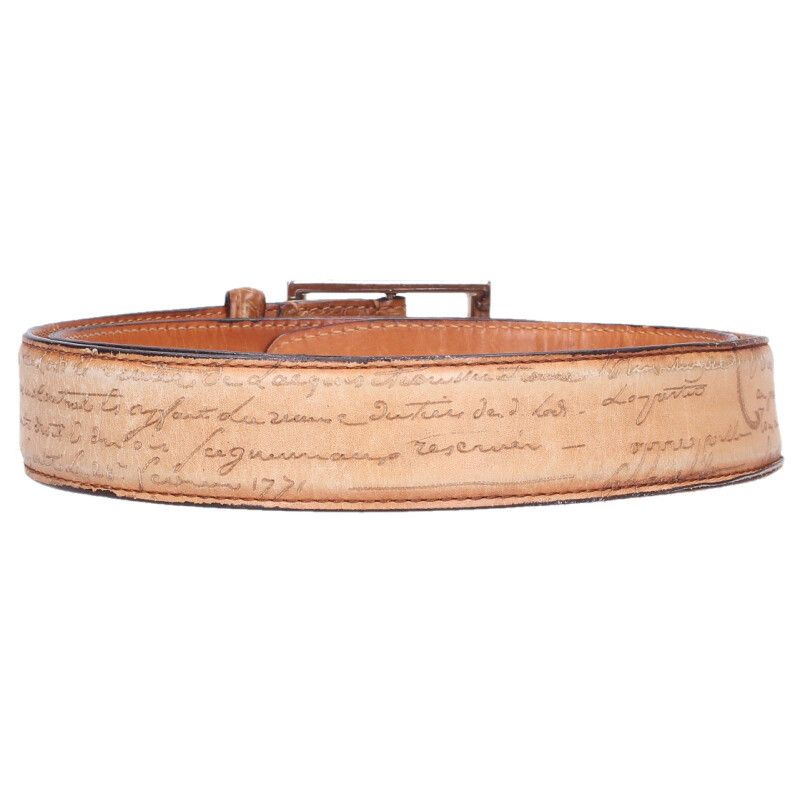 ベルルッティ カリグラフィレザーベルト メンズ - メルカリ