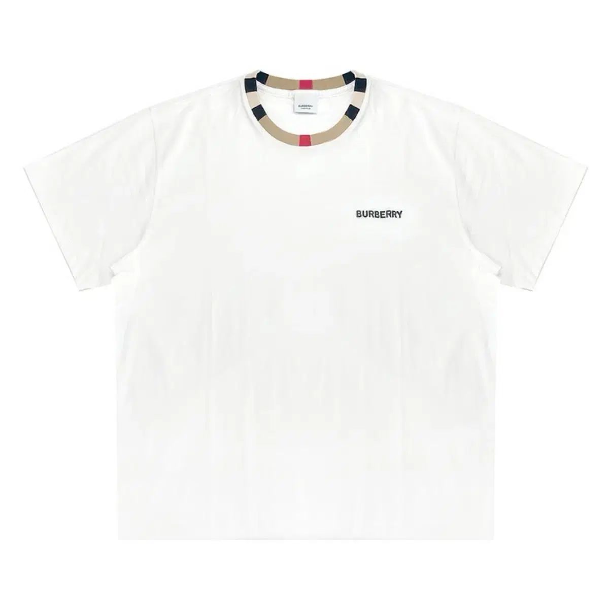 バーバリー 白 ロゴ 半袖 Tシャツ バーバリー BURBERRY 白 ラバーTB 