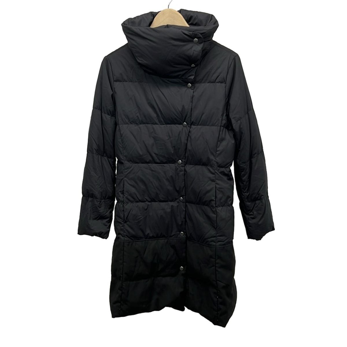 PLS+T(PLST)(プラステ) ダウンコート サイズL レディース美品 - 黒