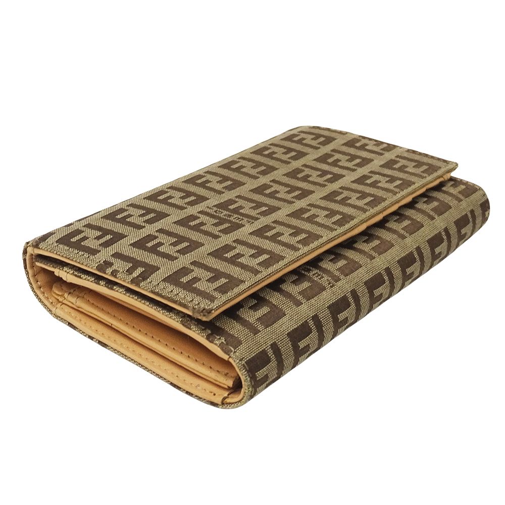 フェンディ FENDI 財布 レディース ブランド 二つ折り財布 ズッキーノ