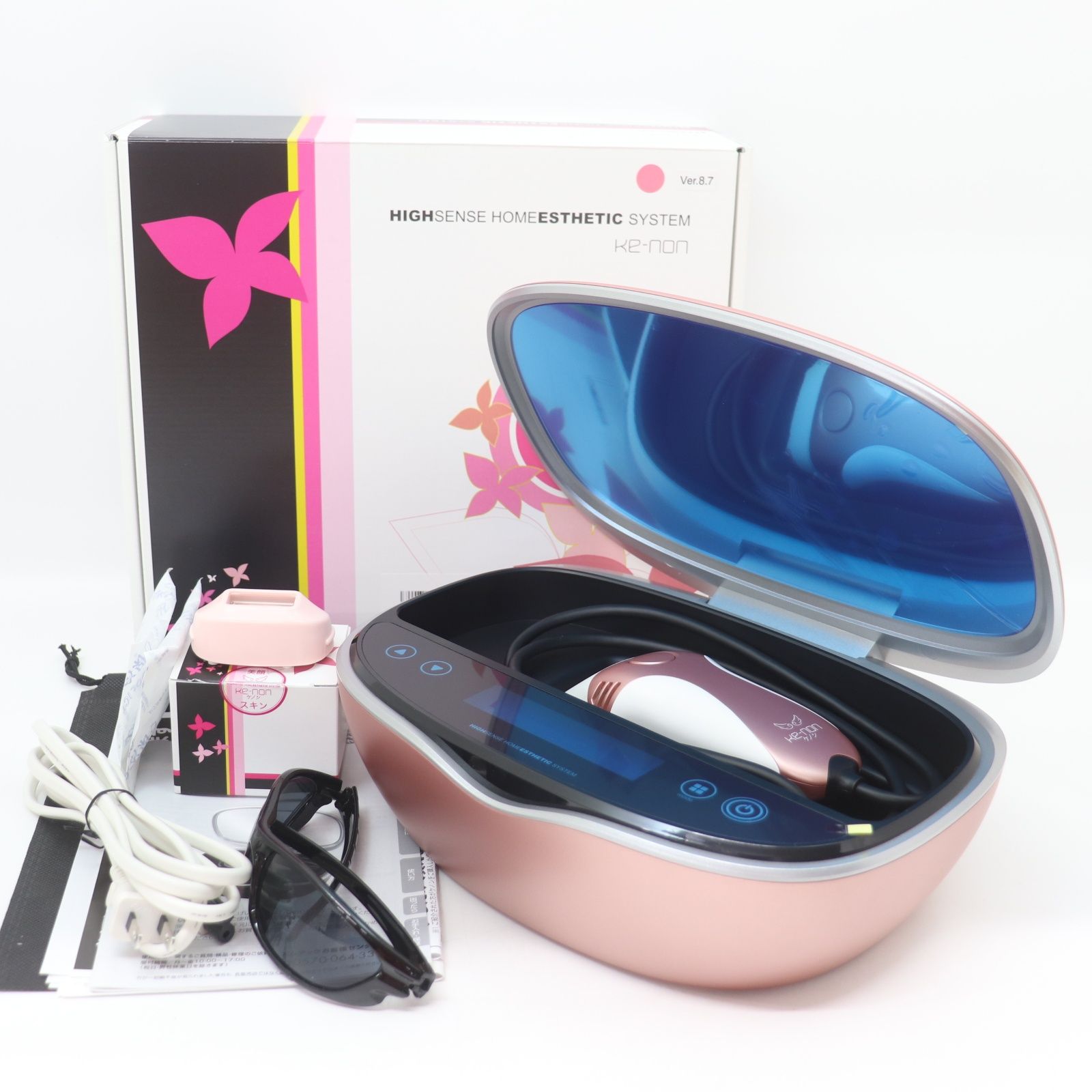 ITQ53WO834F8 エムテック Ke-non NIPL-2080 Ver.8.7J 家庭用 脱毛器
