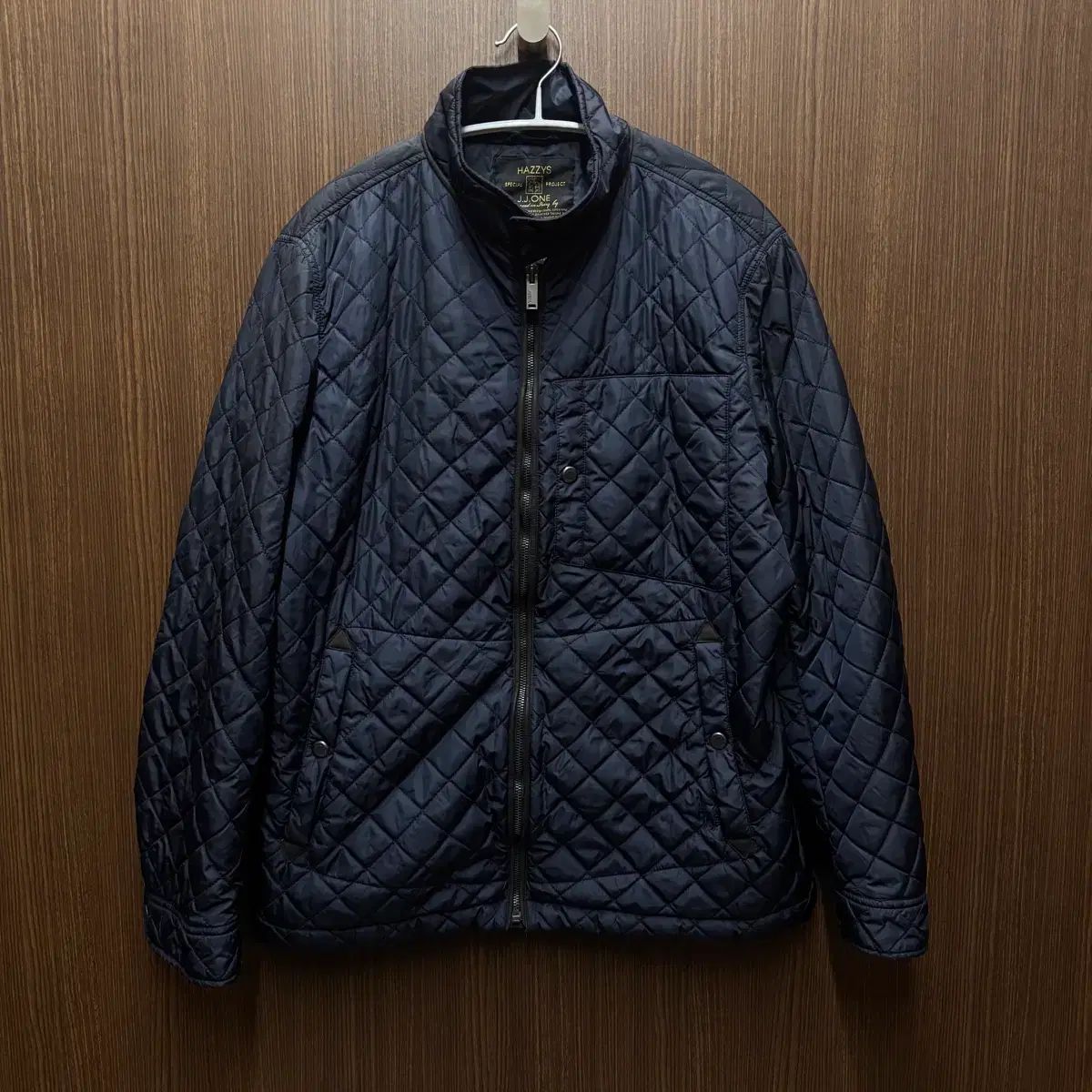 HAZZYS（ヘジス）ニットカーディガン（105） - メルカリ HAZZYS へジス キルティング ジャケット 105