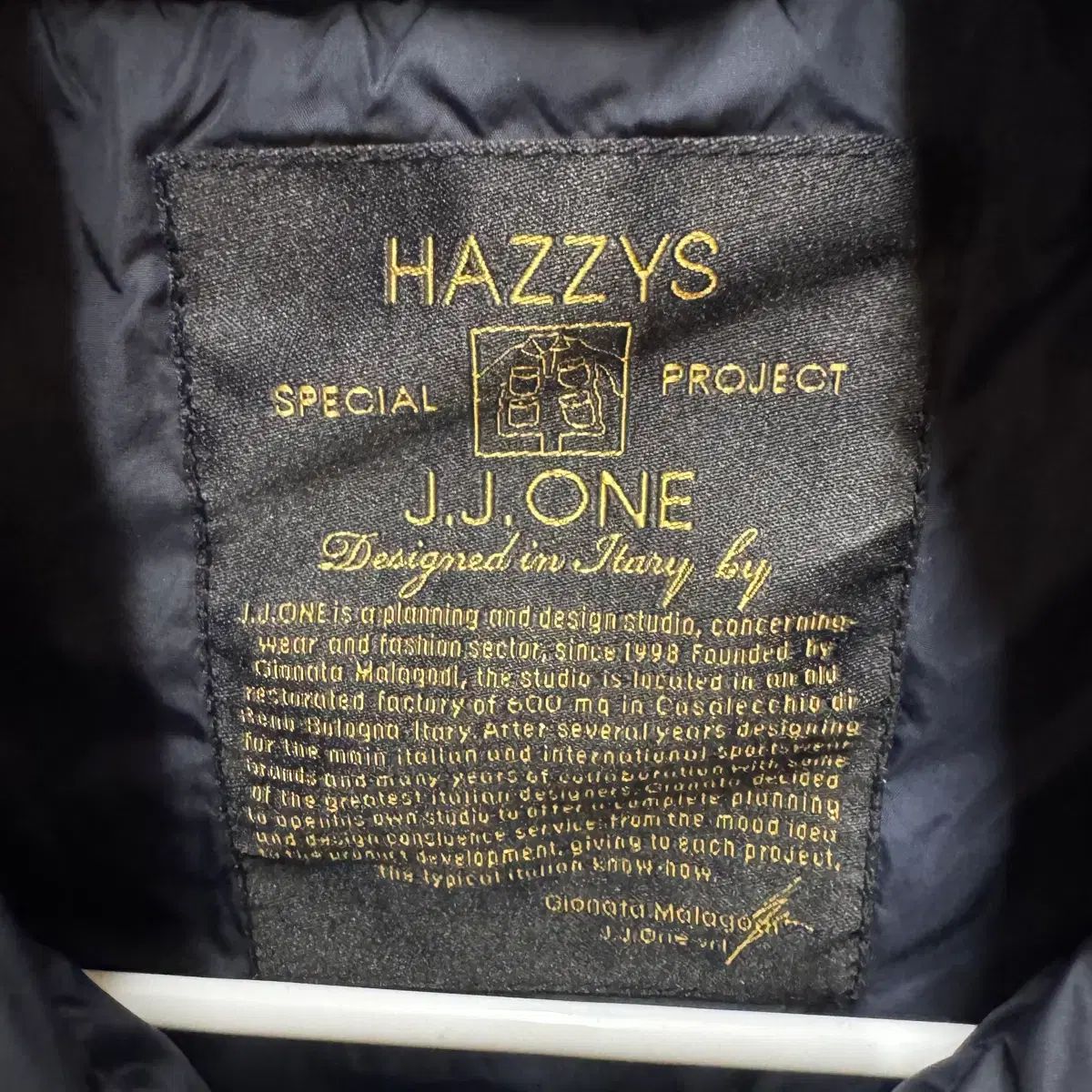 HAZZYS（ヘジス）ニットカーディガン（105） - メルカリ HAZZYS へジス キルティング ジャケット 105