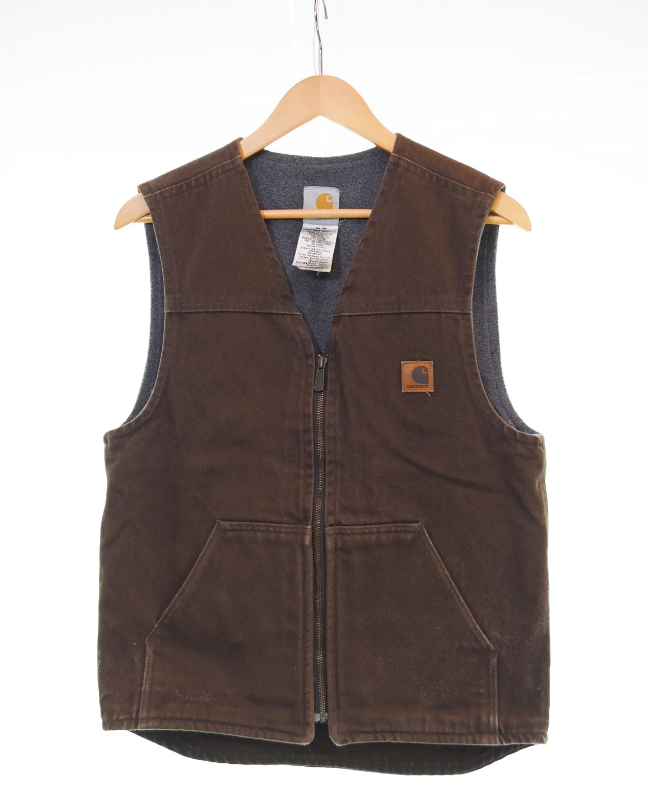 カーハート Carhartt USA製 ダック フリース ベスト V19 ベスト