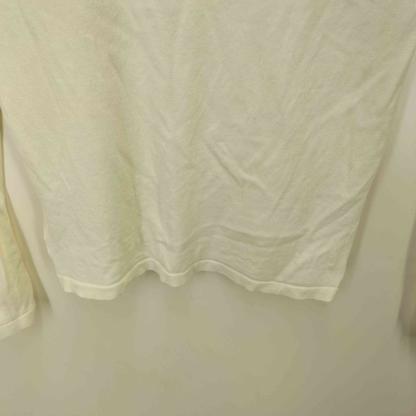 エトレトウキョウ ETRE TOKYO アシンメトリーネックニットプルオーバー