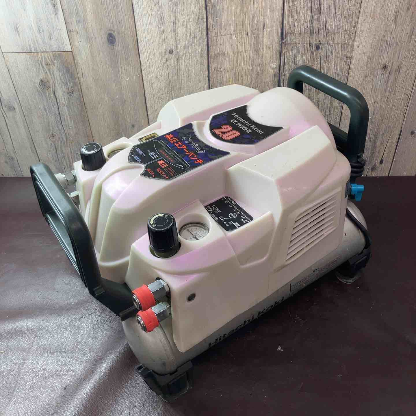 中古品】 ハイコーキ(HIKOKI ※旧:日立工機) エアコンプレッサー 