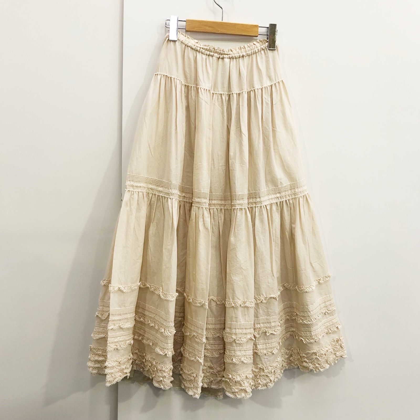 タグ付き PINK HOUSE ピンク ハウス フリル リボン ロング