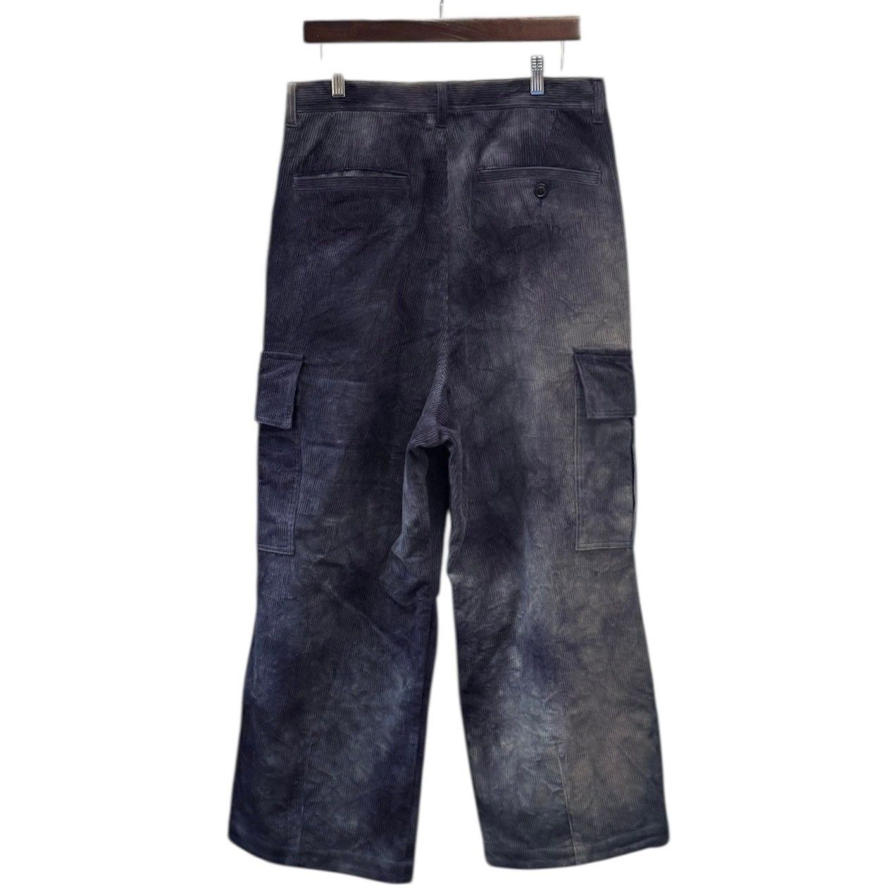 kontor コントール 25AW Corduroy wide cargo pant 籠染加工 
