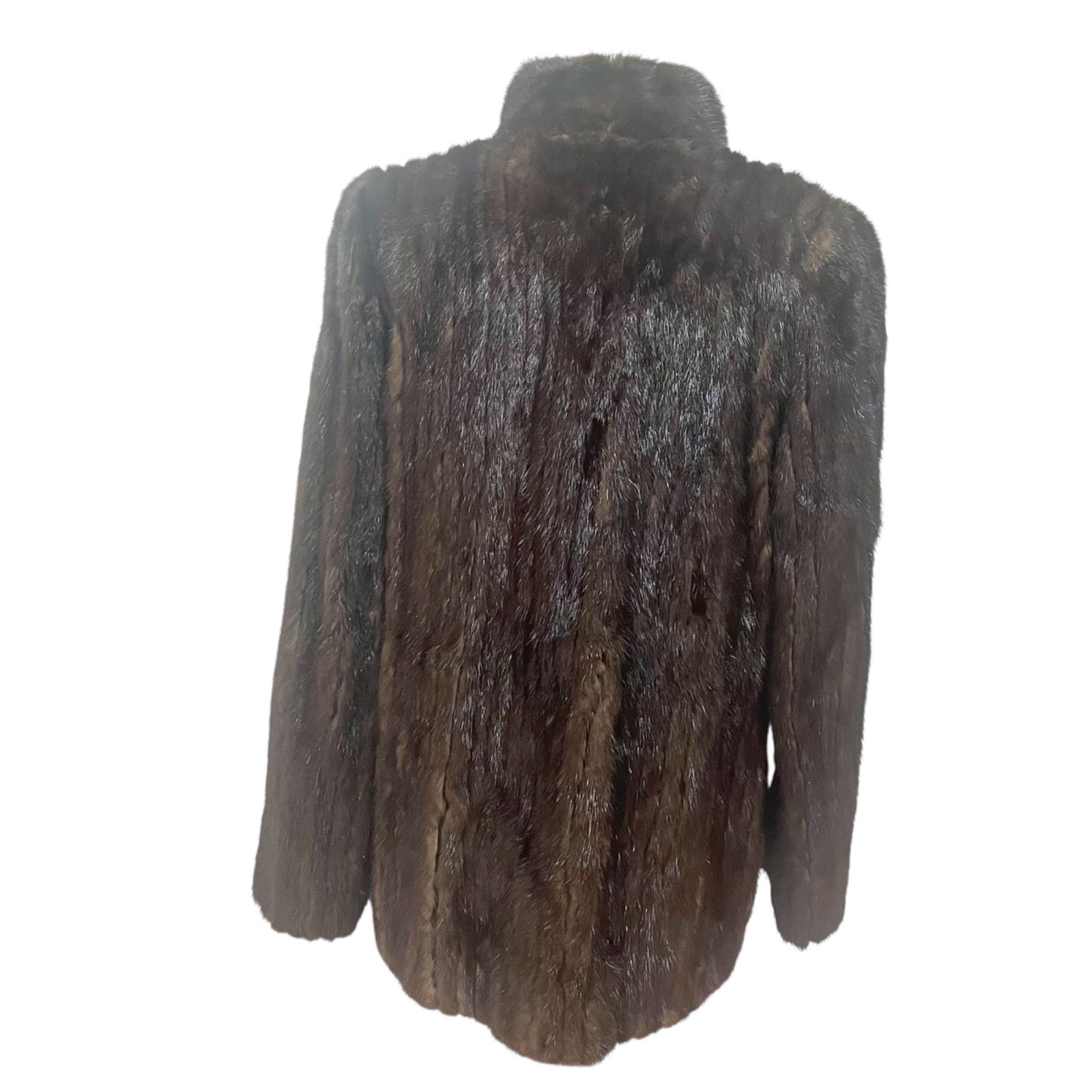 ミンクファーコート Size:M ダークブラウン【中古】diic3465 - メルカリ