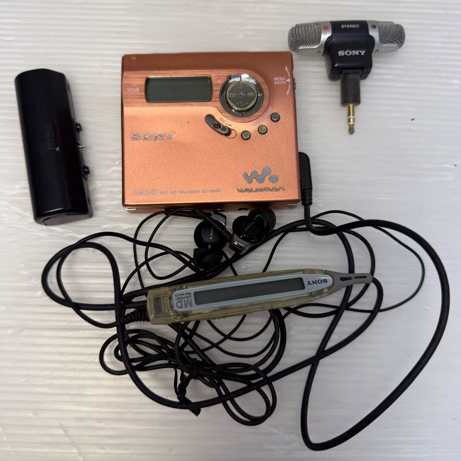 音出し確認済み☆ソニー SONY☆MZ-N920 ポータブルプレーヤー MD