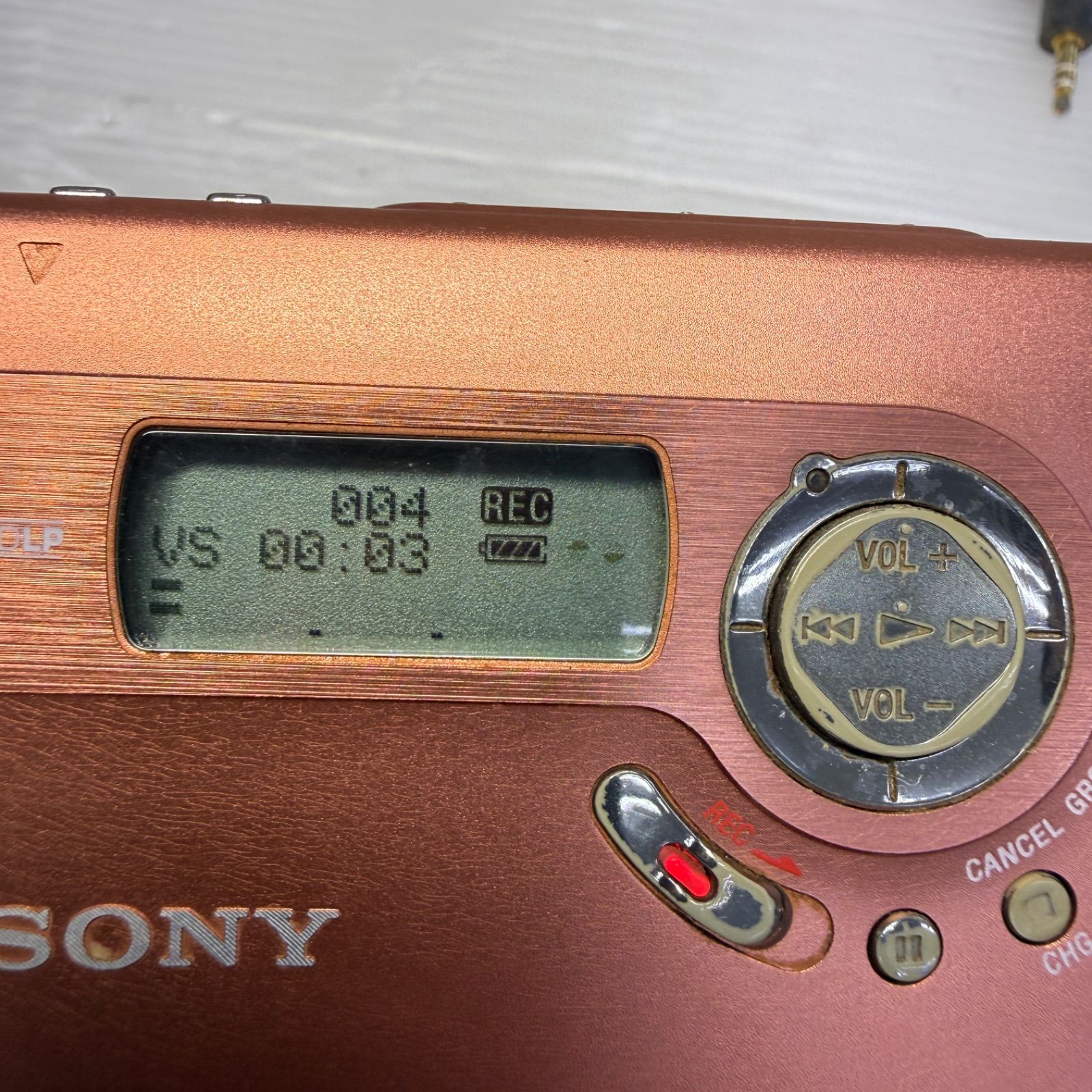 音出し確認済み☆ソニー SONY☆MZ-N920 ポータブルプレーヤー MD