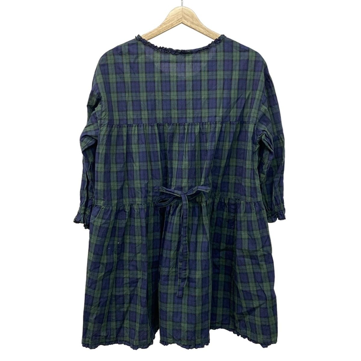 PINK HOUSE(ピンクハウス) チュニック レディース - ネイビー×グリーン