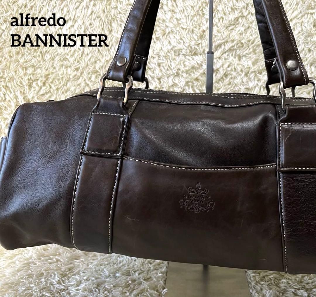 alfredoBANNISTER アルフレッドバニスター レザーショルダーバッグ