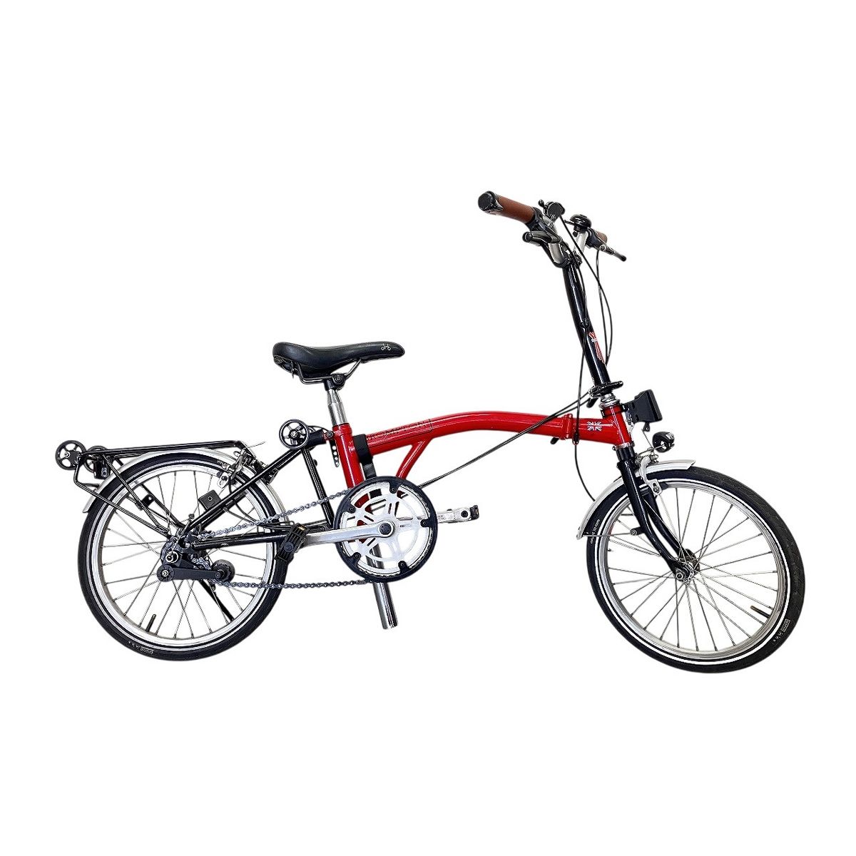 BROMPTON M3R 16インチ 台湾製 折りたたみ自転車 レッド ブロンプトン