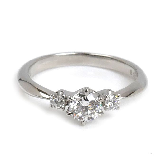 MIKIMOTO ミキモト Pt950プラチナ ダイヤ リング・指輪 DGR-01052