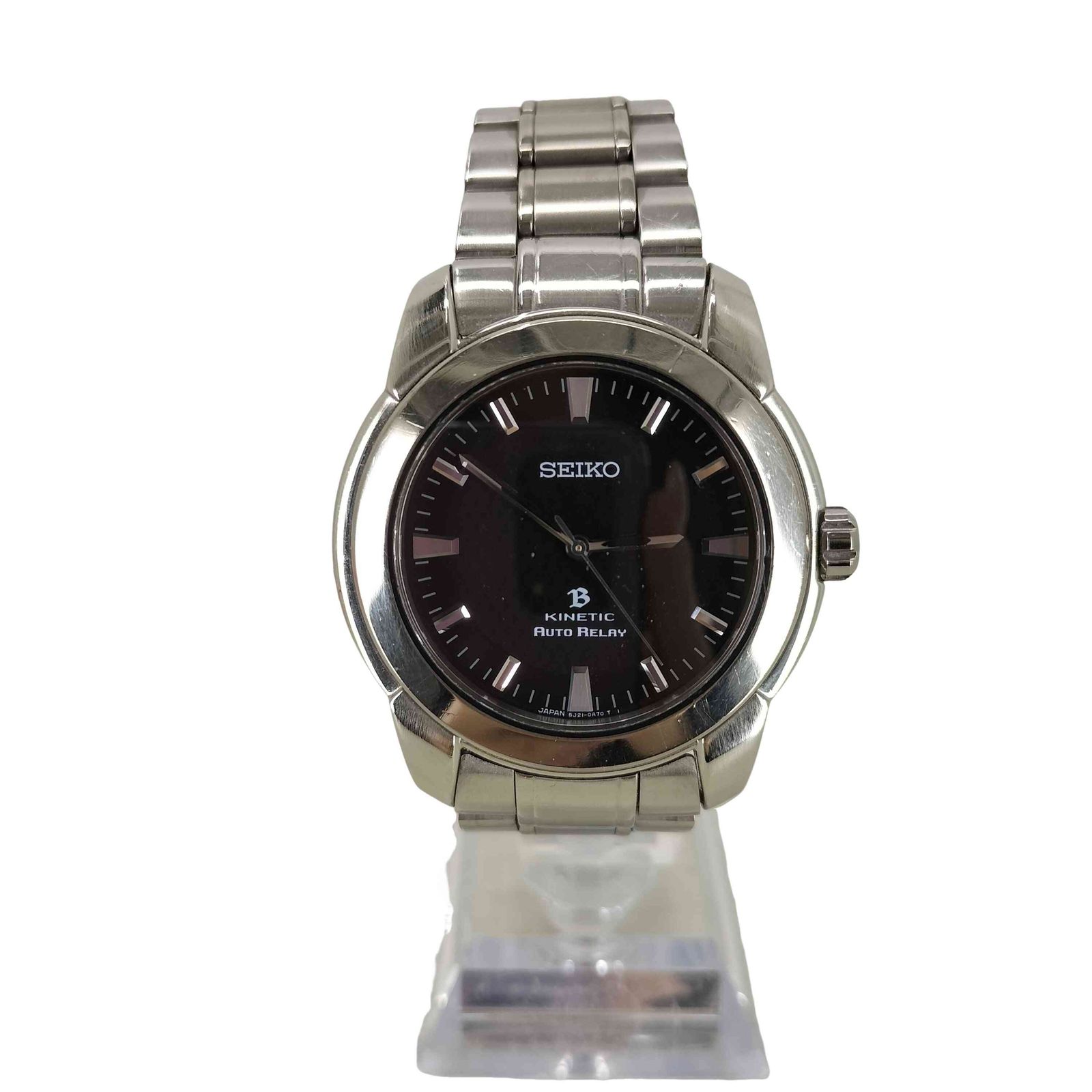 セイコー SEIKO KINETIC 5J21-0A80 自動腕時計 メンズ 表記無 - メルカリ