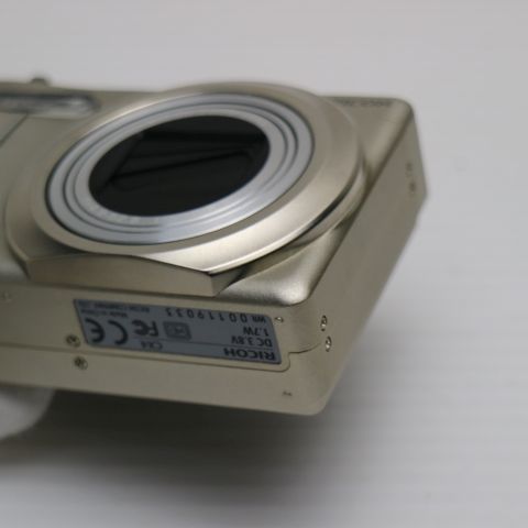 新品同様 RICOH CX4 シャンパンシルバー 即日発送 RICOH デジカメ