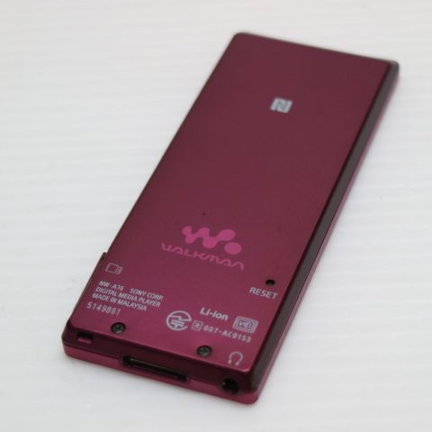 美品 NW-A16 ピンク 即日発送 walkman SONY 本体 土日祝発送OK 04000