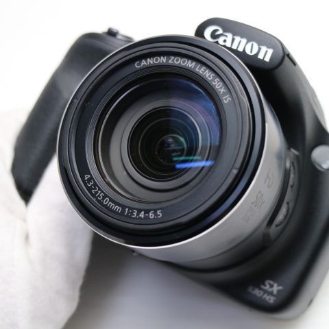新品同様 PowerShot SX530 HS ブラック 即日発送 コンデジ Canon 本体
