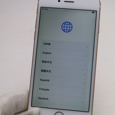 超美品 SIMフリー iPhone6S 64GB ゴールド 即日発送 スマホ Apple 本体