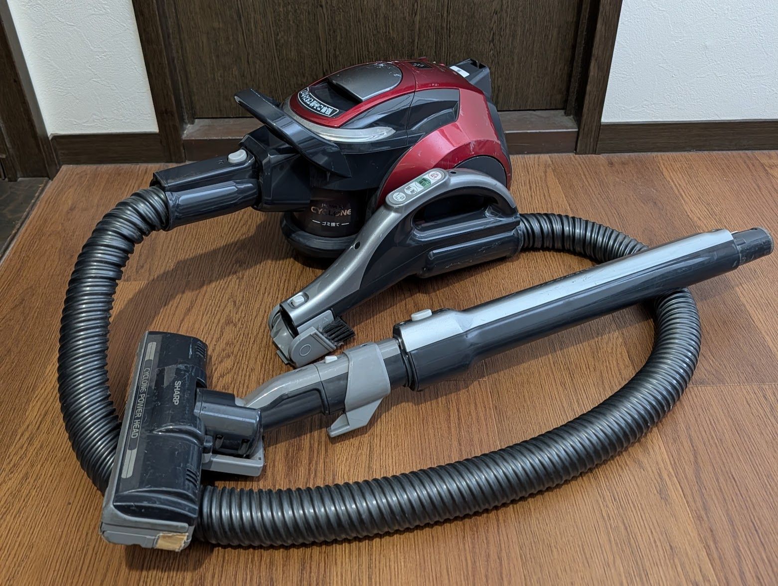 SHARP EC-PX120-R サイクロン掃除機 シャープ サイクロン掃除機 EC-PX120-R（メタリックレッド） 2010年