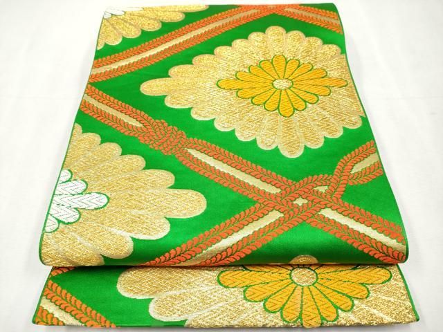 平和屋着物[]極上 七五三 女の子 7歳 祝着・袋帯セット 駒刺繍 牡丹