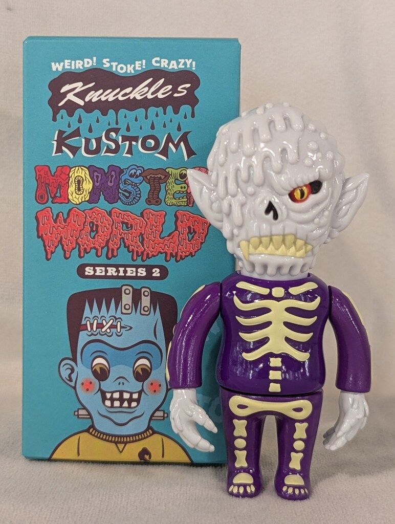 HOW2WORK Knuckle's Kustom Monster World SERIES2 HEAD LOCK STUDIO