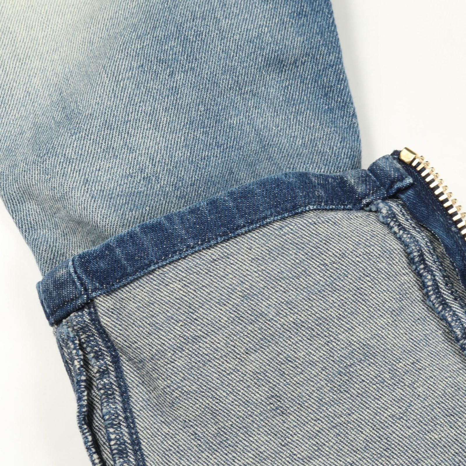 バルマン BALMAIN デニムパンツ バイカースキニー コットン バイカー 