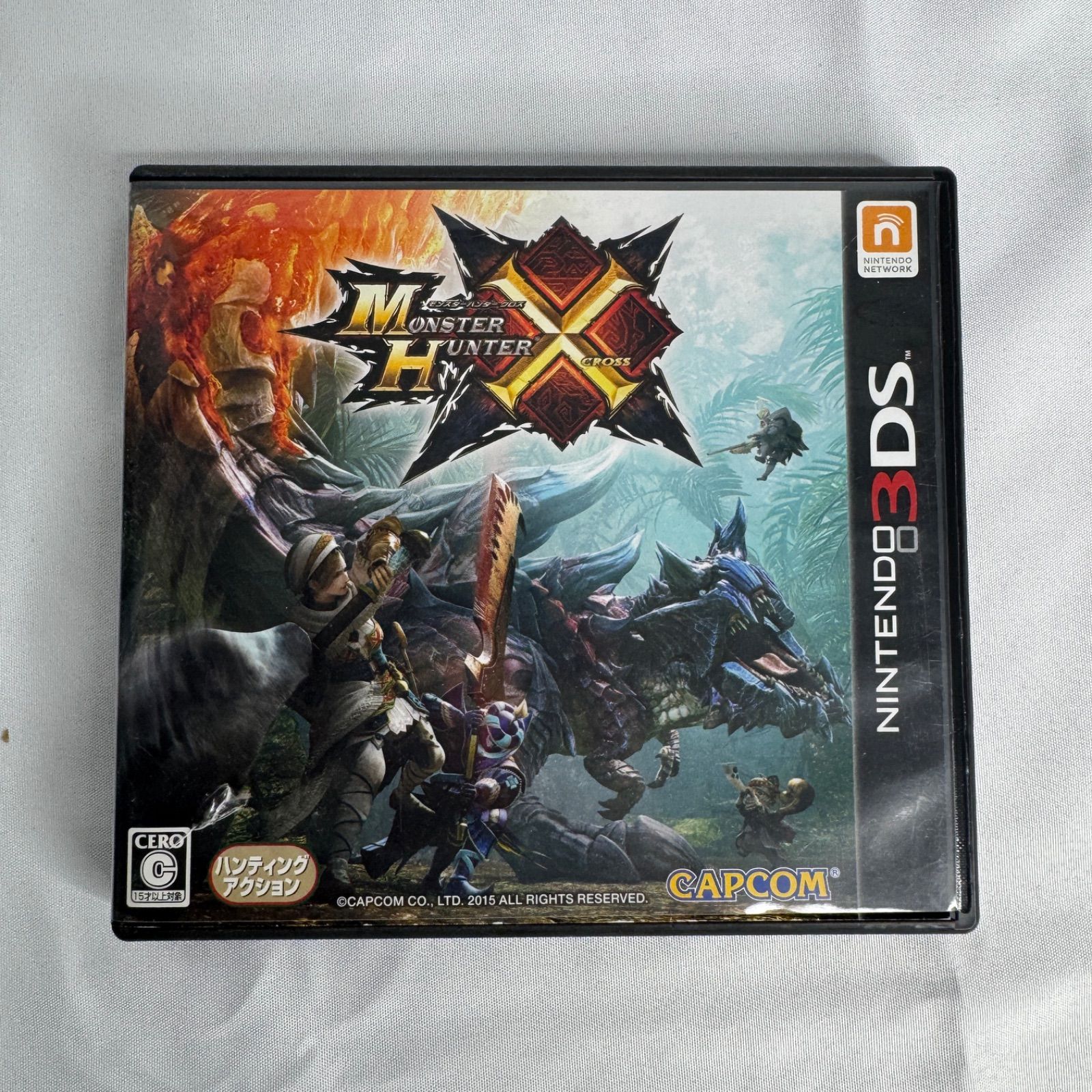 3DS】モンスターハンタークロス MHX モンハンX ハンティングアクション