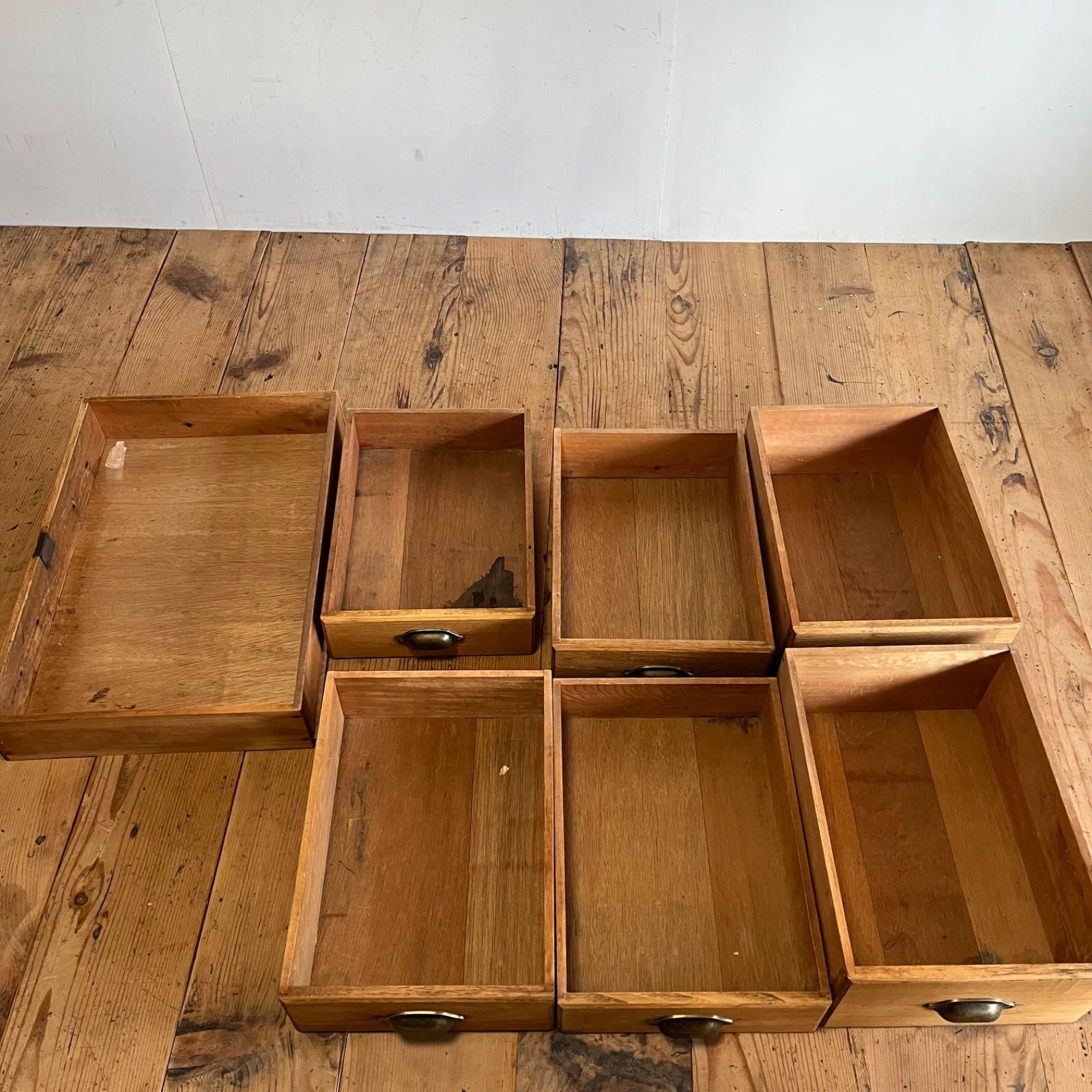 アンティーク 両袖机 デスク 机 テーブル 希少 y593 - メルカリ