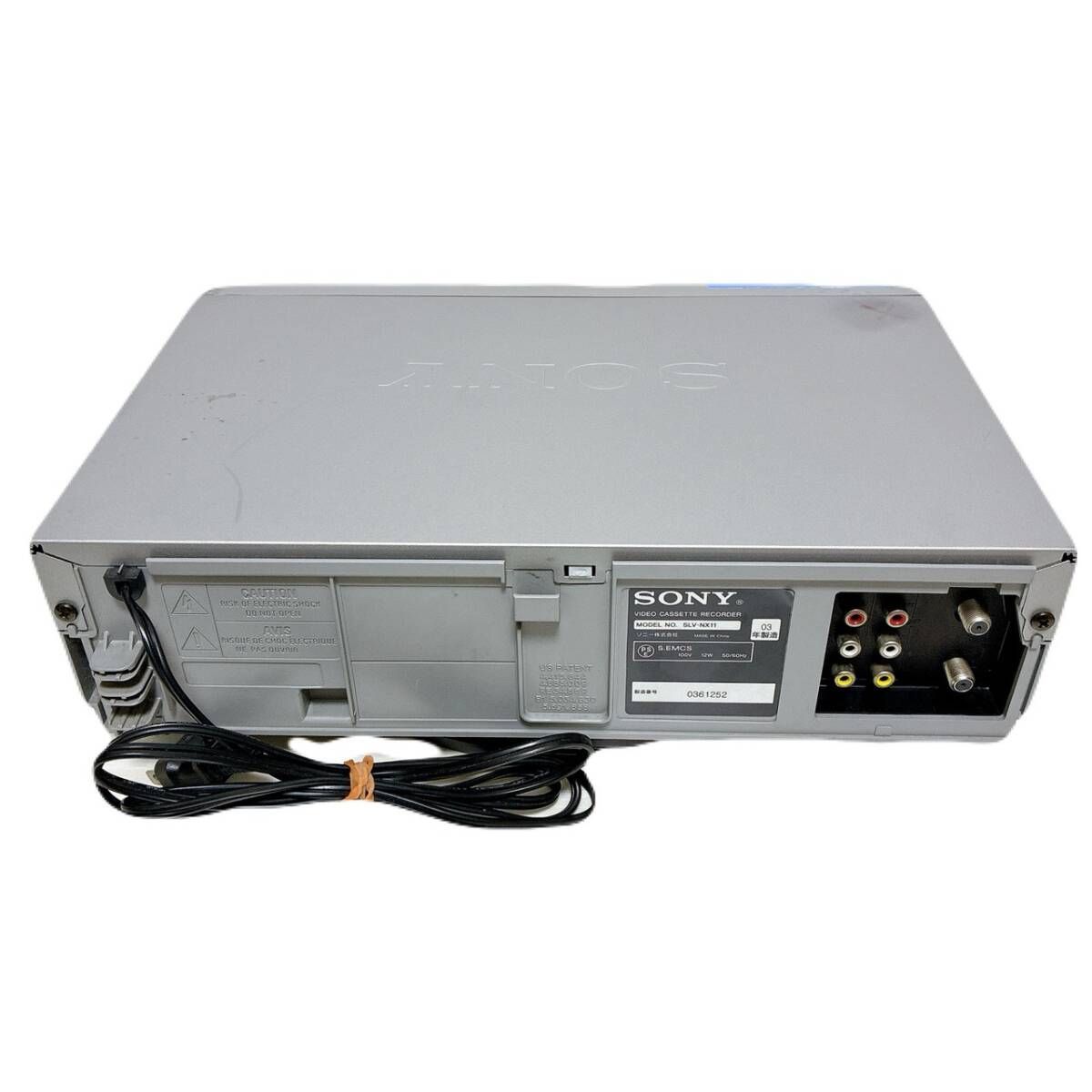 T10312200 【整備品】 SONY ソニー ビデオデッキ VHS SLV-NX11