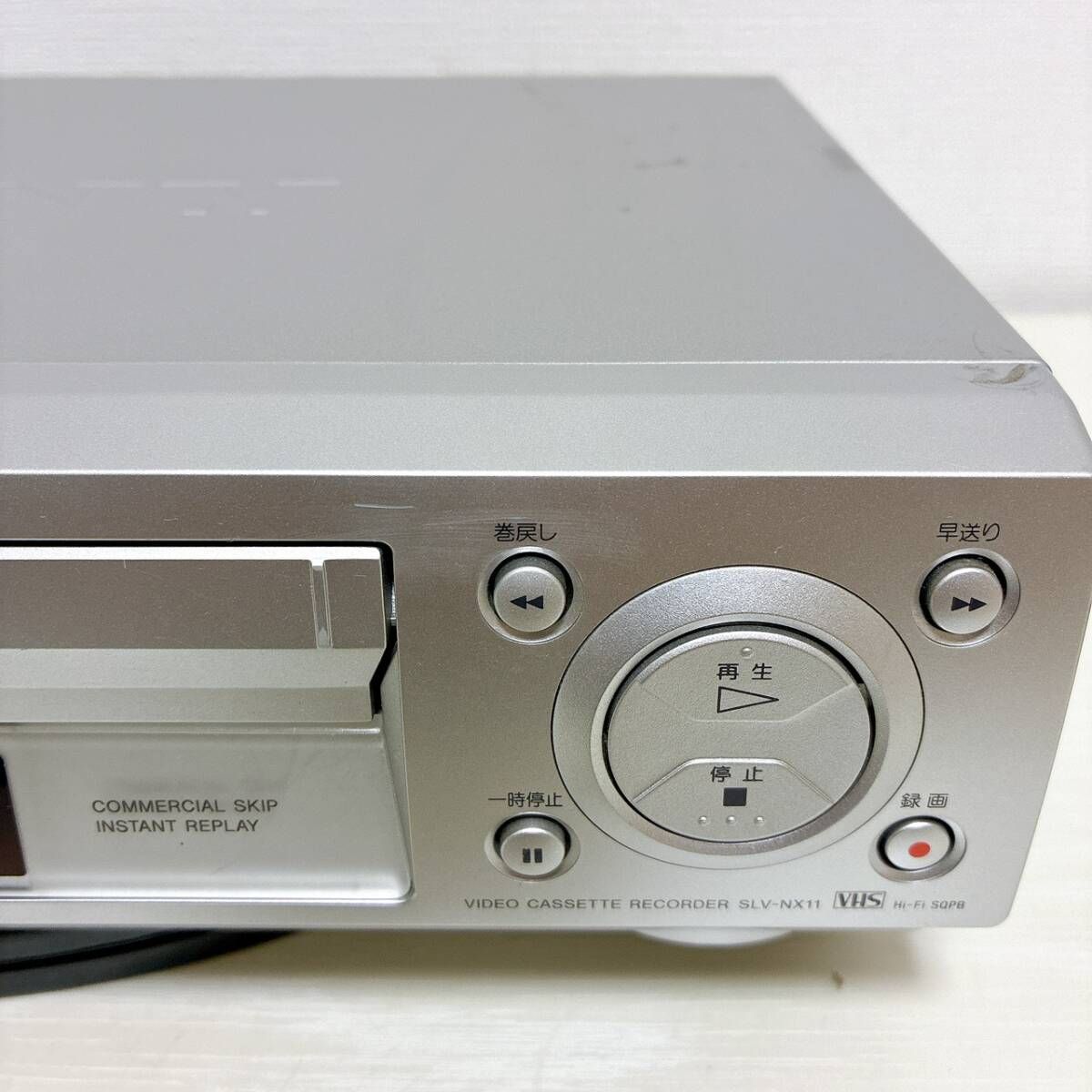 T10312200 【整備品】 SONY ソニー ビデオデッキ VHS SLV-NX11