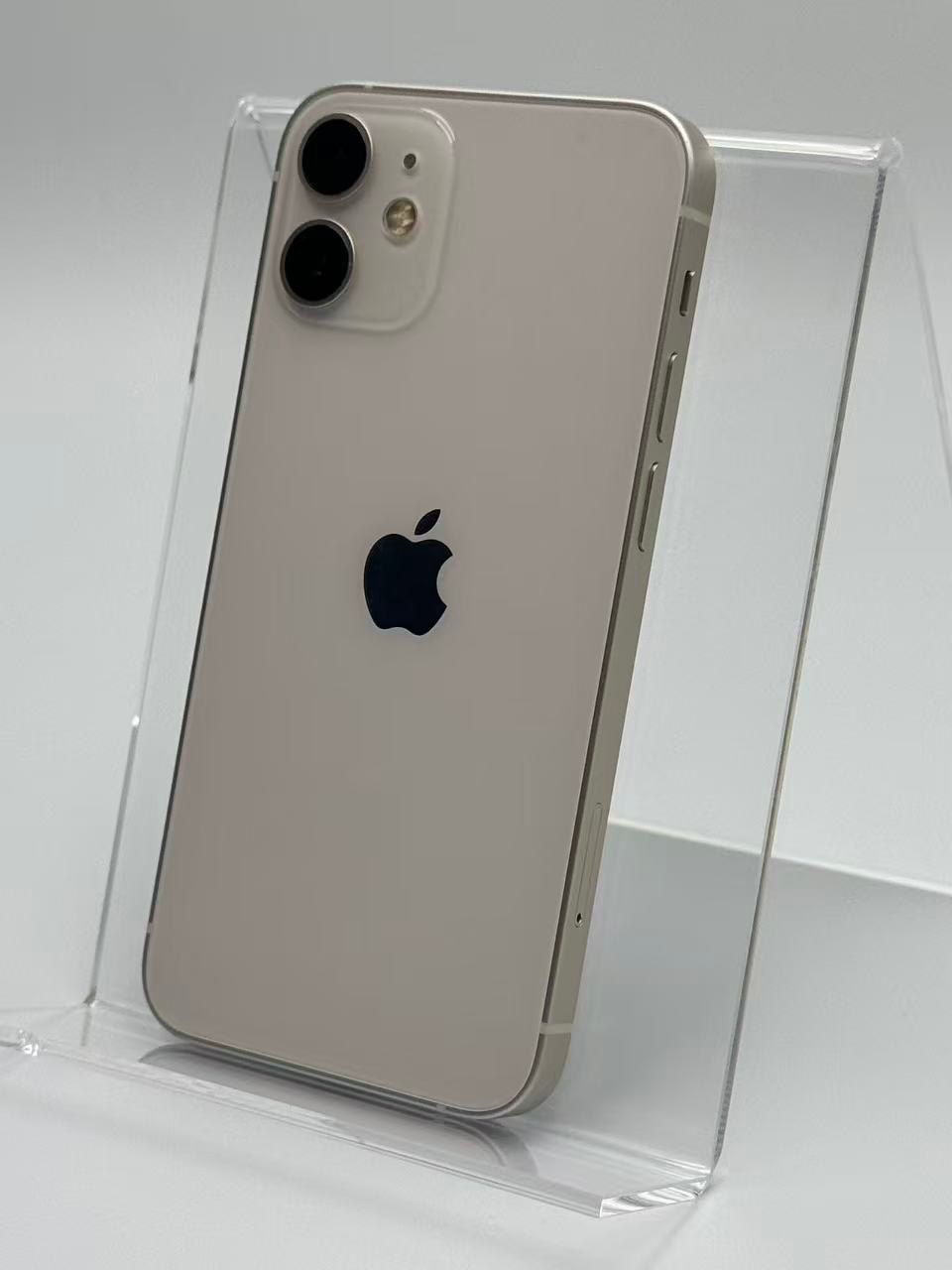 中古B】iPhone 12 mini 64GB ホワイト バッテリー【84%】 SIMフリー 白