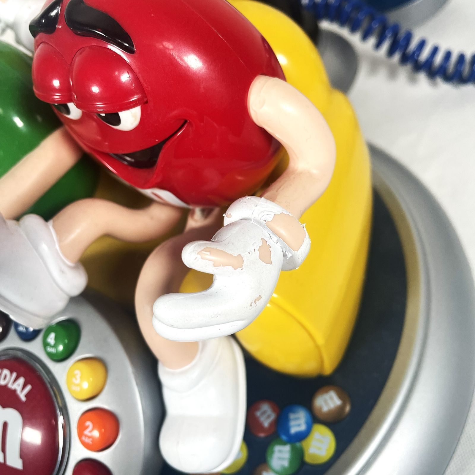 90s M&M Desk Phone エムアンドエムズ 電話機 90年代 ヴィンテージ 